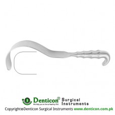 Deaver Retractor Fig. 8 - With Hollow Handle Stainless Steel, 31.5 cm - 12 1/2" Blade Width 50 mm